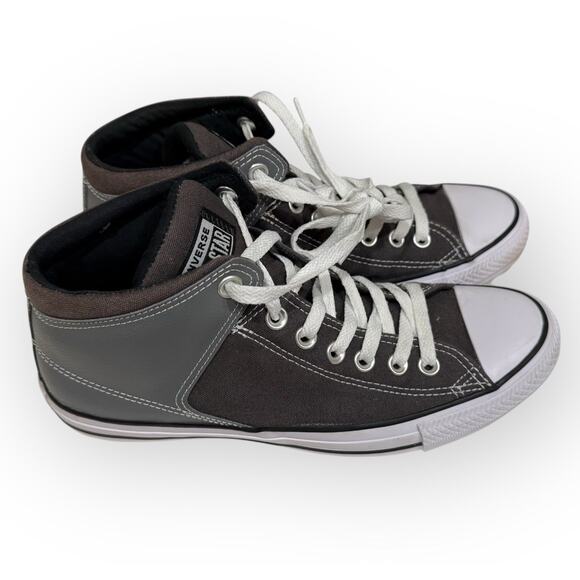 Converse Mens Size 8 Chuck Taylor All Star 154841C Gray Running Shoes Sneakers - Picture 10 of 16